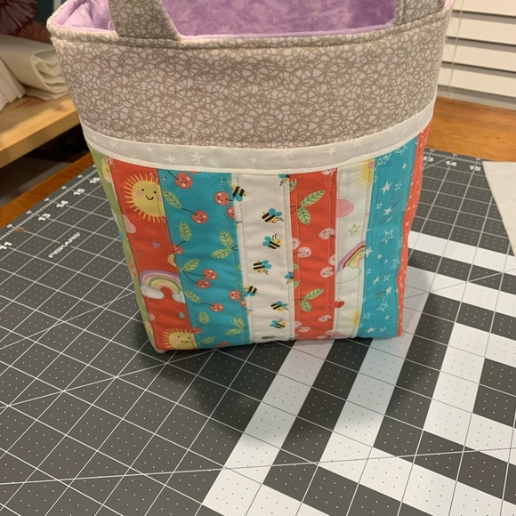 Little girls purse handmade. Can be washed on gentle cycle. - Picture 2 of 3